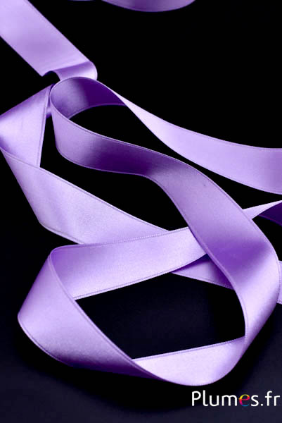 Satinband - Breite 25 mm - flieder